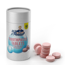 Private label toothpaste tablets with high quality